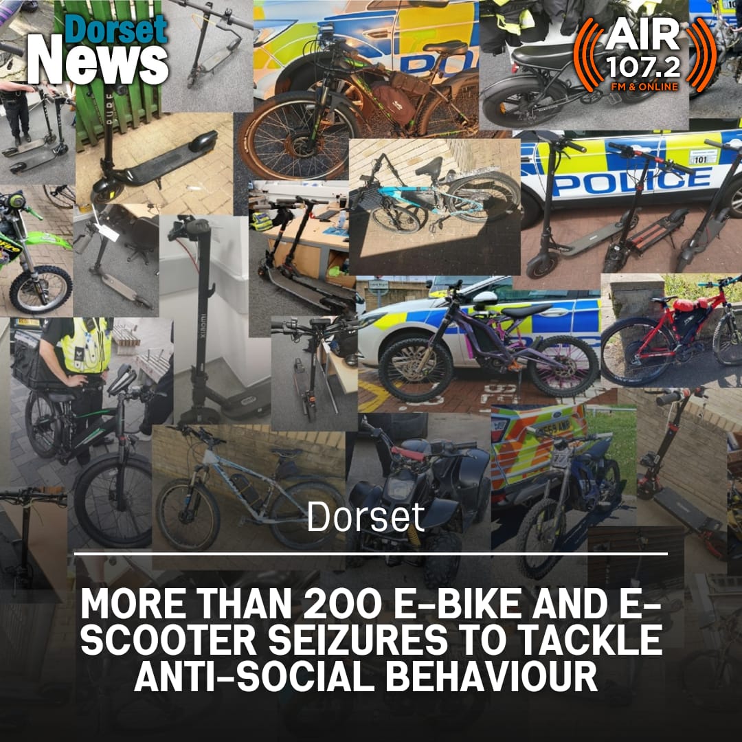 Almost 100 e-bikes and 130 e-scooters have been seized this year