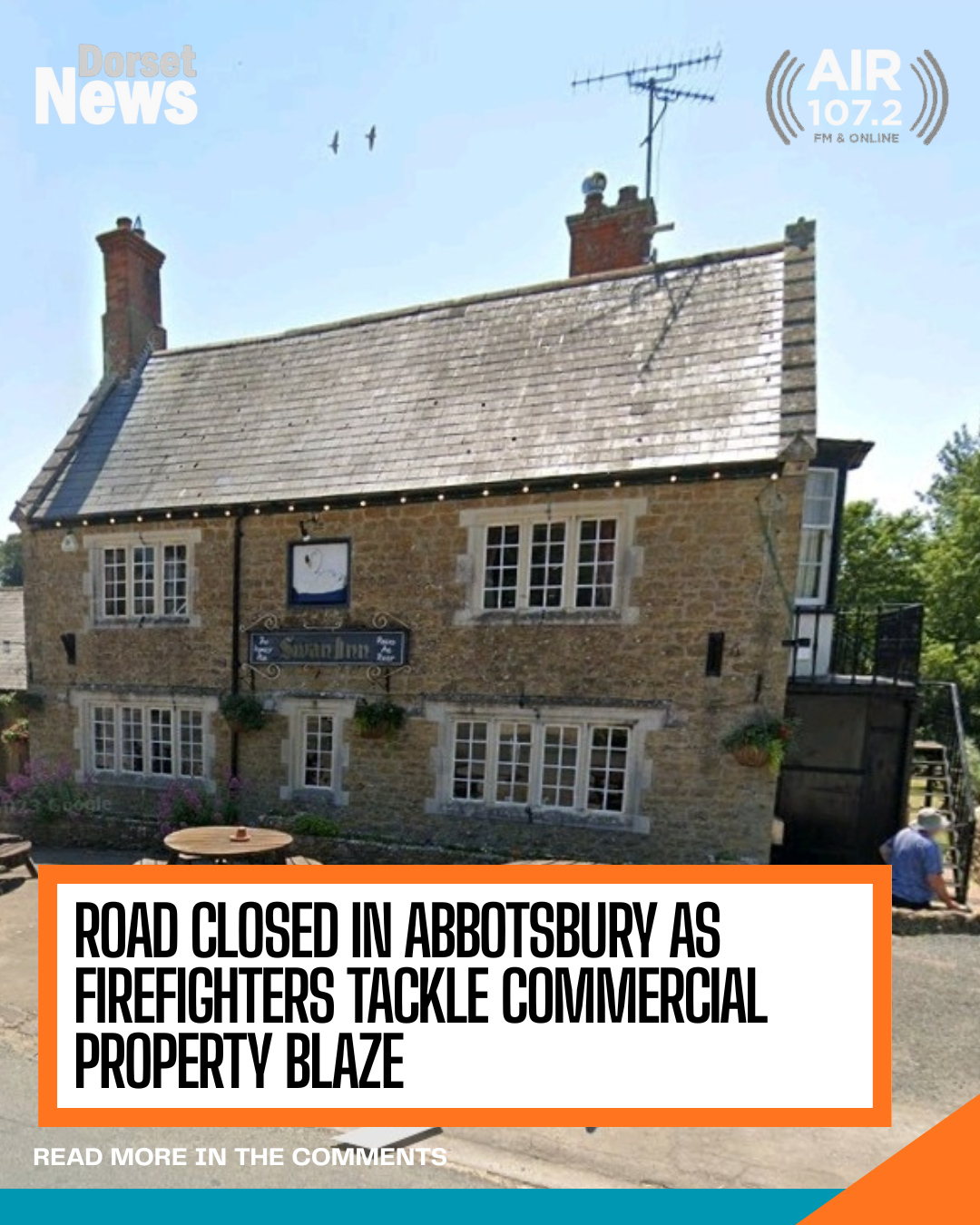 Road Closed in Abbotsbury as Firefighters Tackle Commercial Property Blaze - AIR 107.2